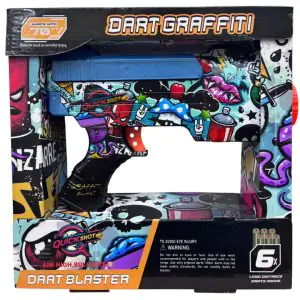 Quick Shot Dart Blaster Gun Graffiti