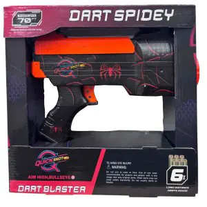 Quick Shot Dart Blaster Gun Spidey