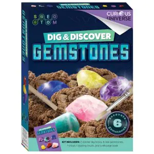 Hinkler Dig & Discover Gemstones Kit