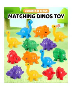Open Ended Dino Wise Montessori Alphabet Explorer Set (26 Pcs)