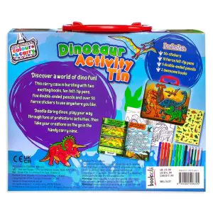 Bookoli Dinosaur Activity Tin
