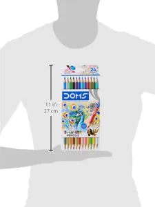 Doms Bi Colours Pencil (24 Shades)
