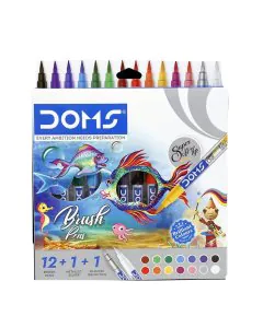 Doms Brush Pens (14 Pens)