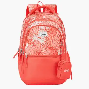 Genie Donna 27L Coral School Backpack