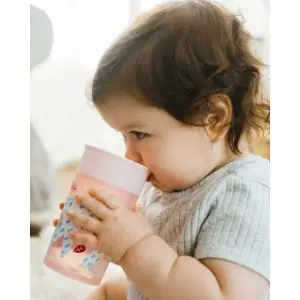 Dr Browns Spoutless Transition Cup Cheers 360 300ml-Pink