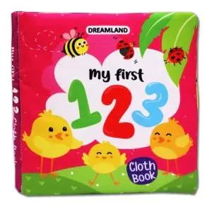 Dreamland Cloth Book My First 123