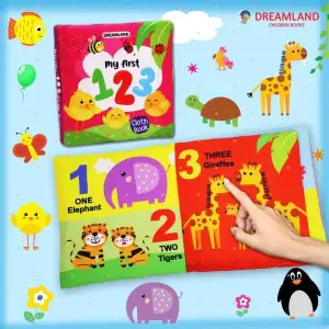 Dreamland Cloth Book My First 123