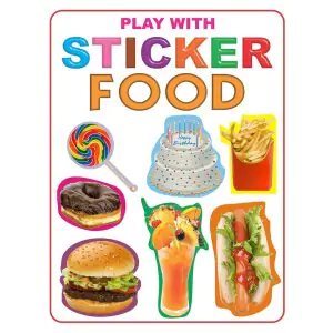 Dreamland Play With Sticker Food Book