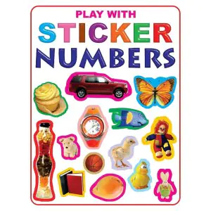 Dreamland Play With Sticker Numbers Book