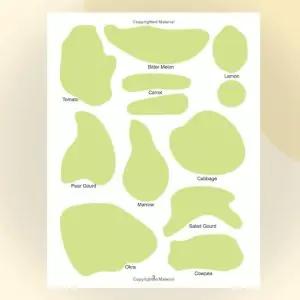Dreamland Play With Sticker Vegetables Book