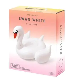 Sunny Life Luxe Ride-On Float Swan S3LRIDWS