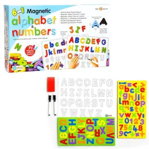 Ekta 6In1 Magnetic Alphabet & Numbers Game