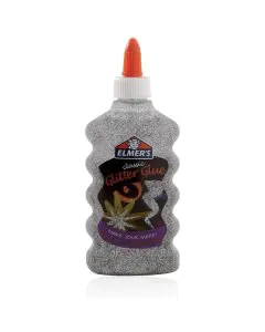 Elmer Glitter Glue Silver 177ml