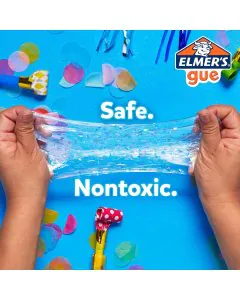 Elmer Gue Glassy Clear Slime