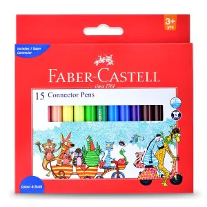 Faber Castell Connector Pen Set (Pack of 15)