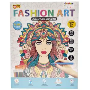 Little Berry Fashion Art Junior Colouring Kit