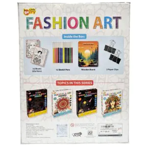 Little Berry Fashion Art Junior Colouring Kit