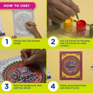 Fevicryl Keep Exploring Madhubani Art kit
