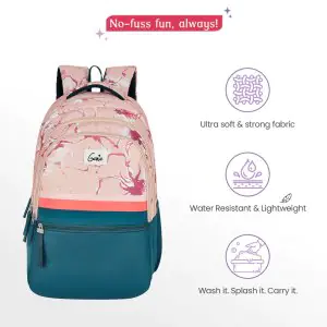Genie Fifi 36L Dark Green Laptop Backpack With Raincover