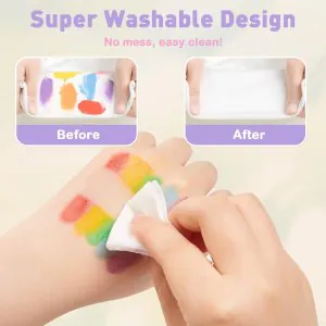 Mirola Kids Finger Painting Stamp Fun Book