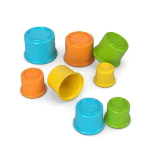 Fisher-Price Plastic Stacking Cups