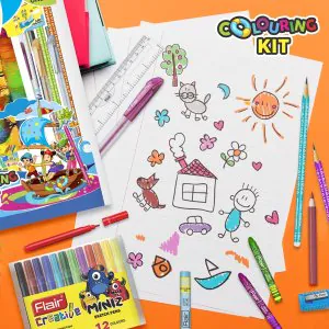 Flair Creative Series Coloring Kit