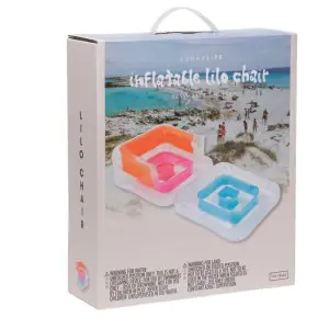 Sunny Life Inflatable Lilo Chair Flashback Multi S3LLCABE