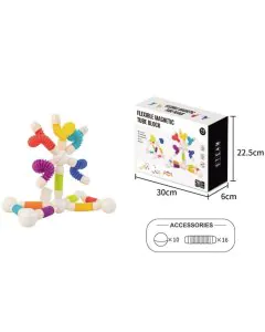 TF Flexible Magnetic Tube Block Pro Max (26 Pieces)