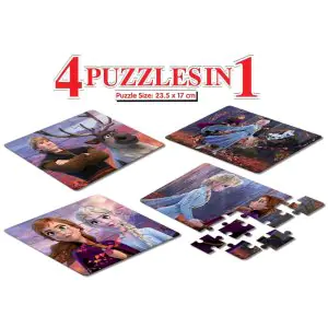 Frank Disney Frozen 4in1 Jigsaw Puzzle (63 pcs)