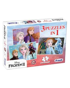 Frank Disney Frozen II 3in1 Jigsaw Puzzle (48 Pieces)