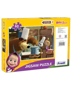 Frank Jigsaw Puzzle Masha and The Bear (60 Pieces)