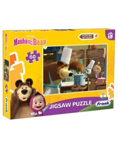 Frank Jigsaw Puzzle Masha and The Bear (60 Pieces)