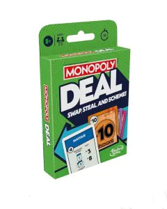 Hasbro Monopoly Card Game Deal