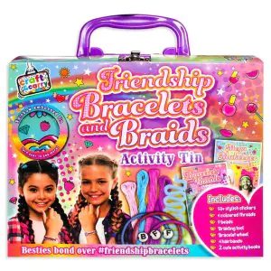 Bookoli Friendship bracelet and Braids Activity Tin