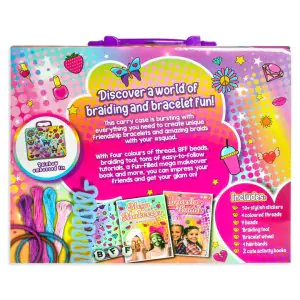 Bookoli Friendship bracelet and Braids Activity Tin