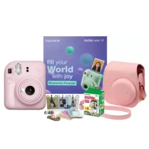 Fujifilm Instax Mini 12 Forever Pink with 20 Shots