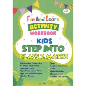 Book Cob Fun And Learn Activity Work Book For Kids Step Into Class 2 Maths