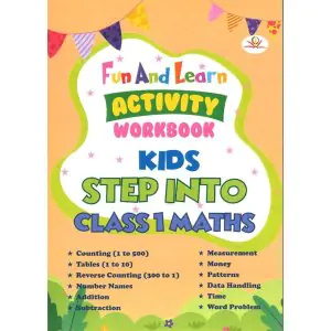 Book Cob Fun And Learn Activity Work Book Kids Step Into Class 1 Maths