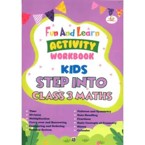 Book Cob Fun and Learn Activity Work Book Step Into Class 3 Maths