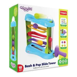 Funskool Bash & Pop Slide Tower