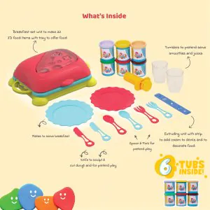 Funskool Fundough Breakfast Set