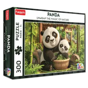 Funskool Panda Unwrap The Magic Of Nature Puzzles (300 Pieces)