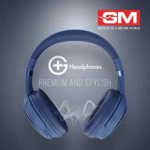 GM G+ Headphones Blue