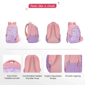 Genie Gaze 36L Lavender School Backpack
