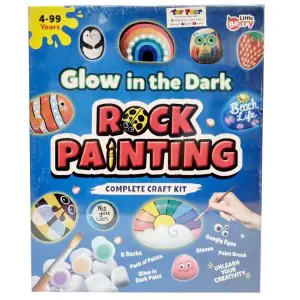 Little Berry Glow In The Dark Rock Painting