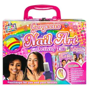 Bookoli Gorgeous Nail Art Activity Tin