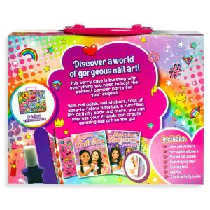Bookoli Gorgeous Nail Art Activity Tin