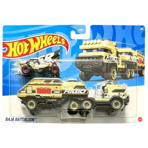 Hot Wheels Super Rigs Baja Battalion HMF91