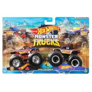 Hot Wheels Monster Truck Racing 4 vs Racing 1 HNX29