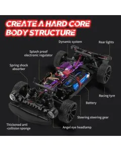 Suchiyu Hurricane RC Car 4x4 RTR 1/16 Electric Drift Car